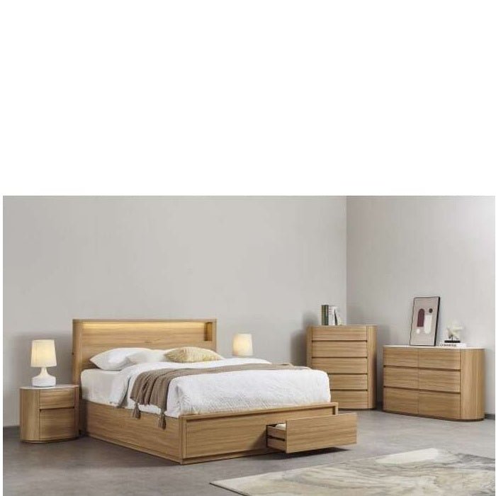 Duke Slatframe with Storage & Gas Lift - Super King - Paulas Home & Living