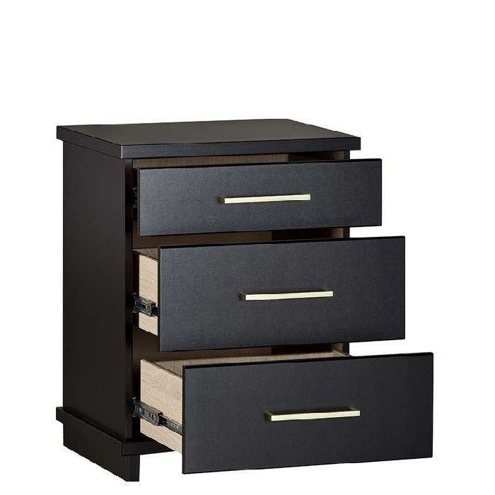 Fox Bedside 3 Drawer Tall - Paulas Home & Living