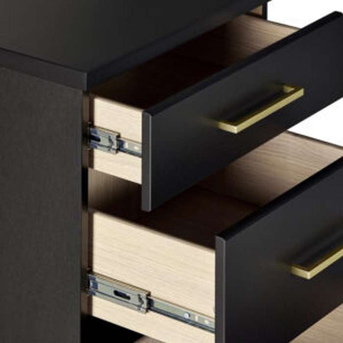 Fox Bedside 3 Drawer Tall - Paulas Home & Living
