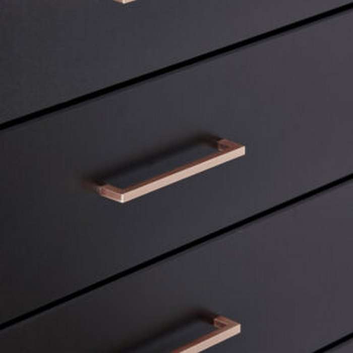 Fox Dresser with Mirror 5 Drawer - Paulas Home & Living