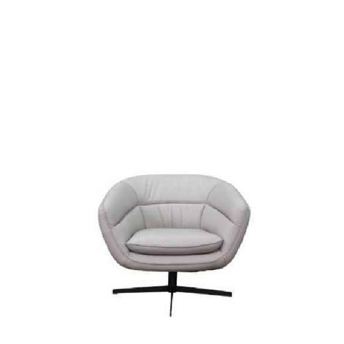 Franco Swivel Armchair in Leather - Paulas Home & Living