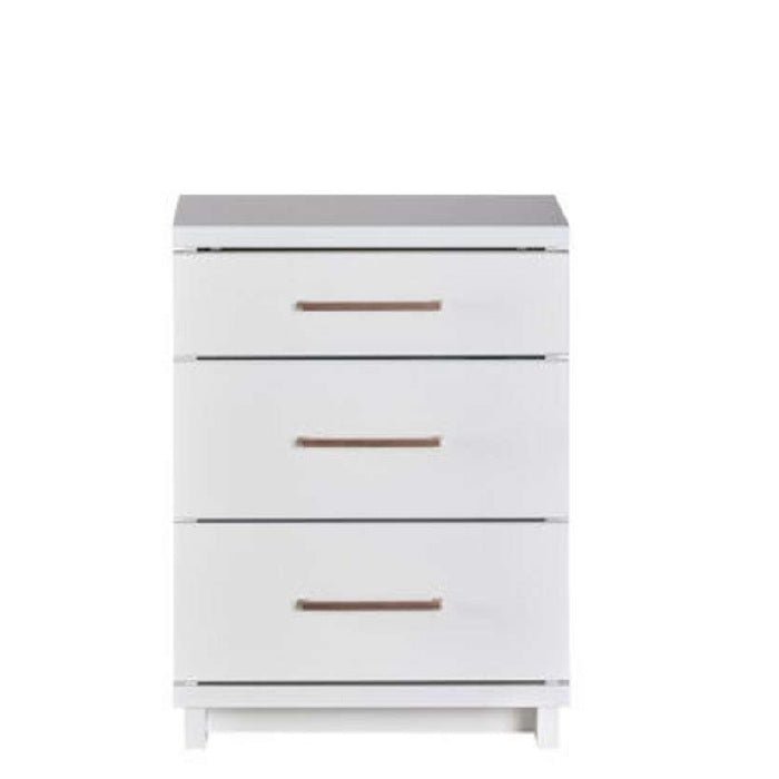 Franz Bedside 3 Drawer Tall - Paulas Home & Living