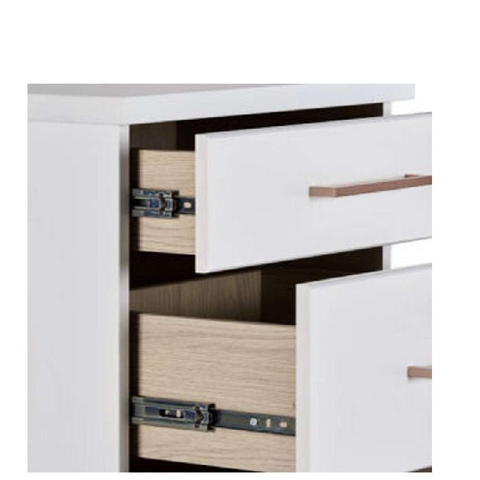Franz Bedside 3 Drawer Tall - Paulas Home & Living