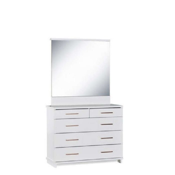 Franz Dresser with Mirror 5 Drawer - Paulas Home & Living