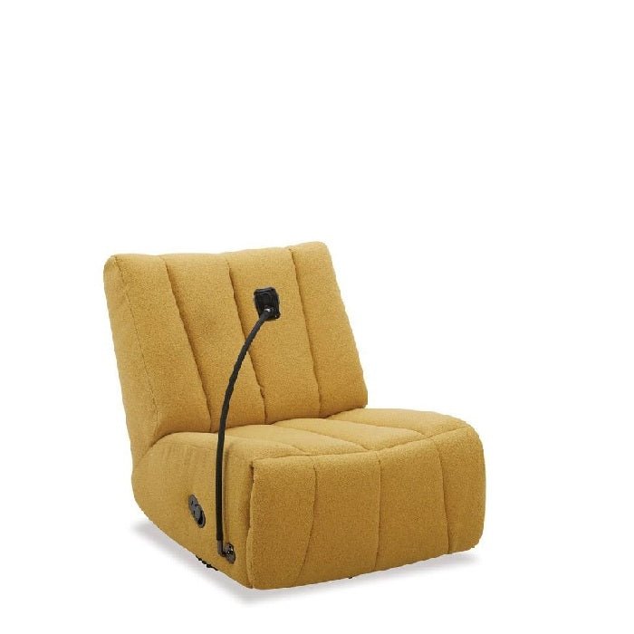 Gaming Non-Power Recliner Summer Mustard Paulas – Paulas Home