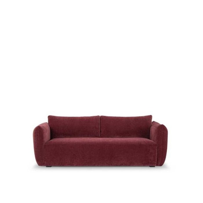 Grace 3 Seater - Claret - Paulas Home & Living