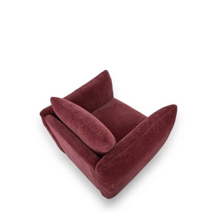 Grace Armchair - Claret - Paulas Home & Living