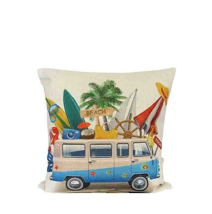 Happy Campers Surf Combi Cushion - Paulas Home & Living