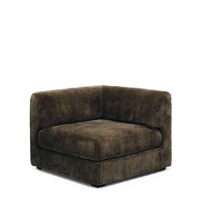 Harmony Modular 3 Seater Chaise Suite - Olive - Paulas Home & Living