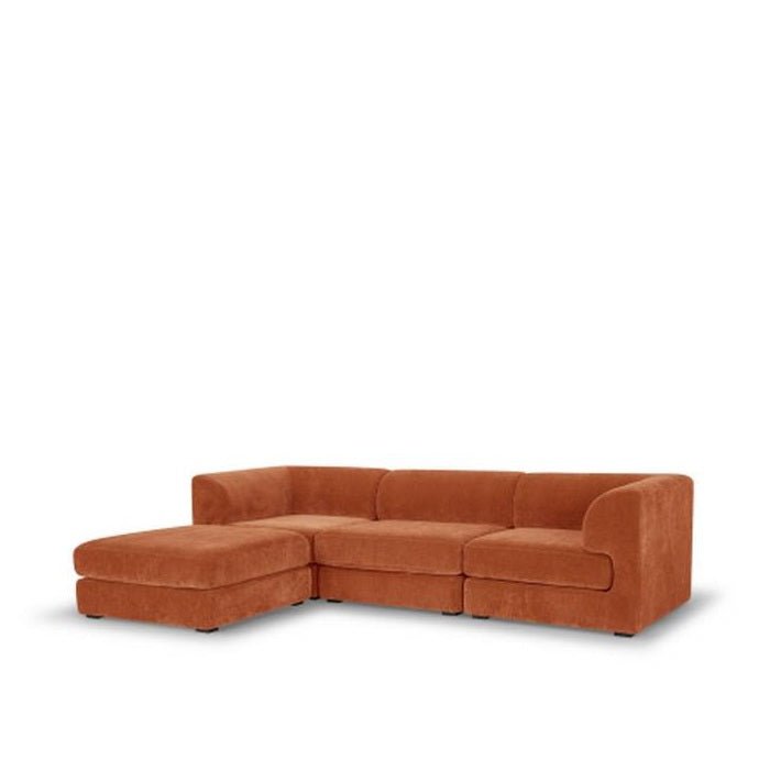 Harmony Modular Ottoman - Rust - Paulas Home & Living