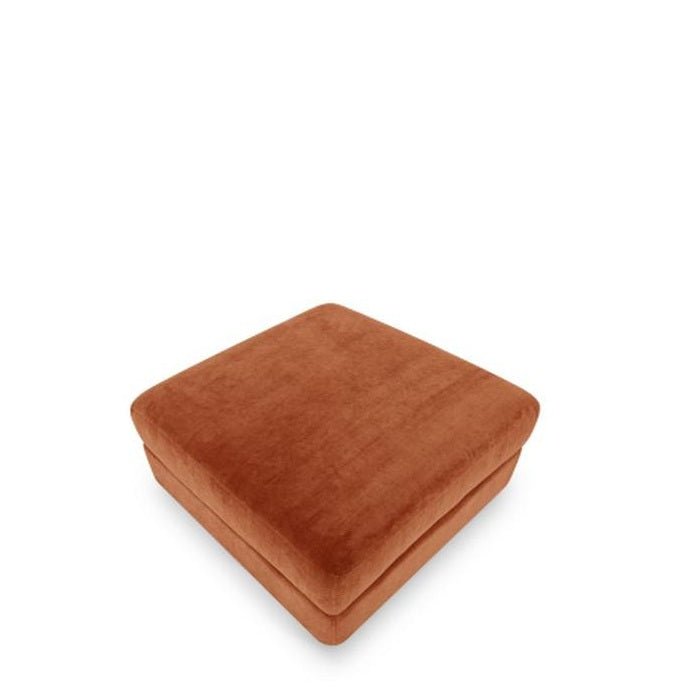 Harmony Modular Ottoman - Rust - Paulas Home & Living