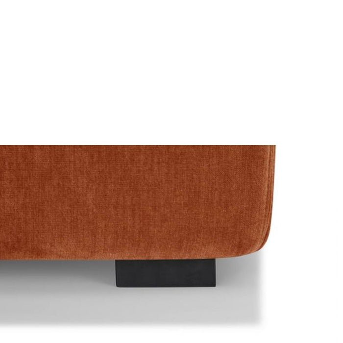 Harmony Modular Ottoman - Rust - Paulas Home & Living