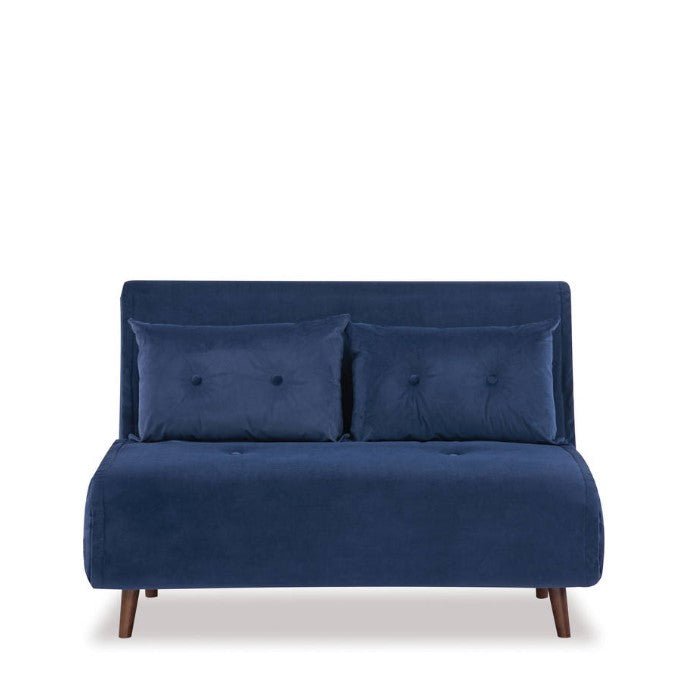 Haru 2 Seater Sofa Bed Sapphire Blue Paulas Home & Living