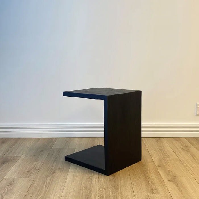Heritage Wood Sofa Table - Black - Paulas Home & Living