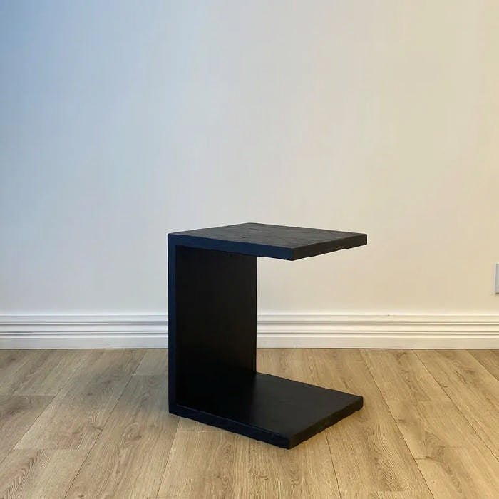 Heritage Wood Sofa Table - Black - Paulas Home & Living