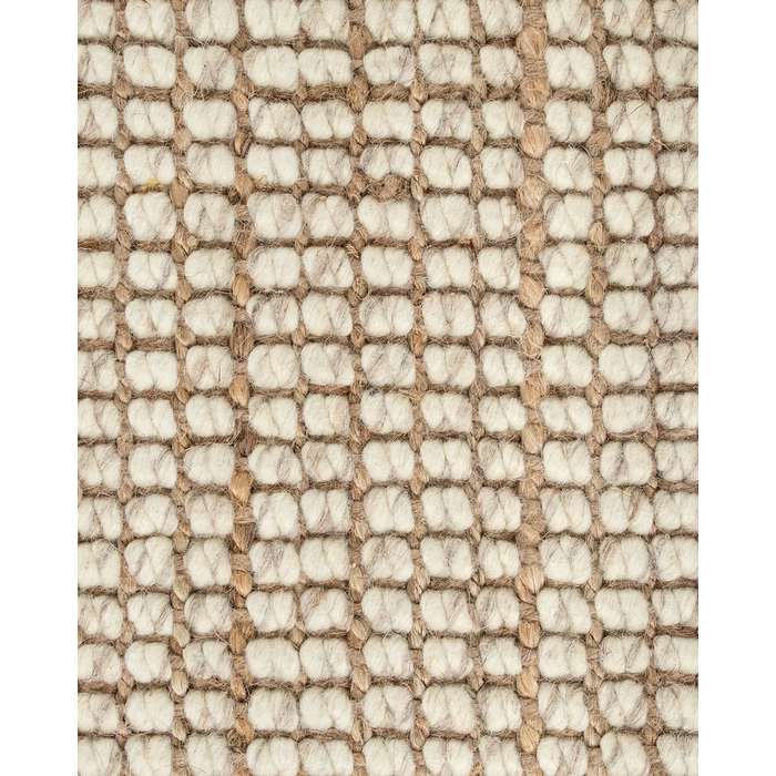 Julia Floor Rug - Ivory (Jute/Wool Blend) - Paulas Home & Living