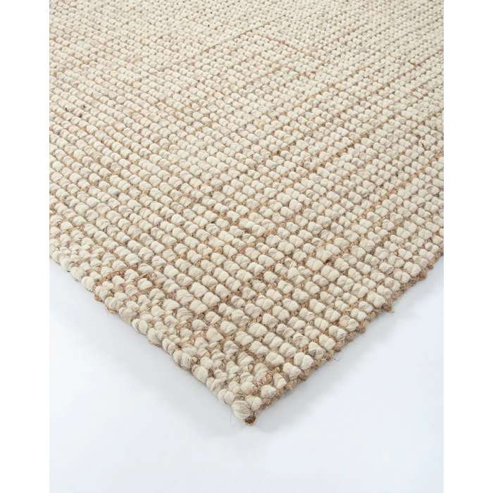 Julia Floor Rug - Ivory (Jute/Wool Blend) - Paulas Home & Living