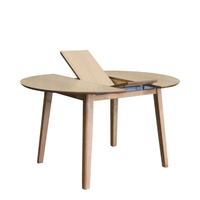 Kapiti Dining Table extension Round 1040dia to 1440w - Paulas Home & Living