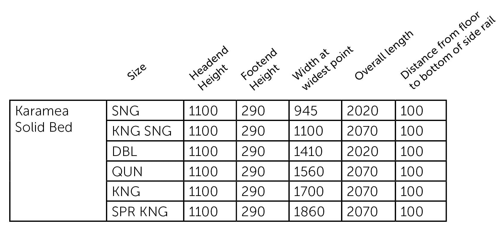 Karamea Slatframe - Double to Super King (Ash) - Paulas Home & Living