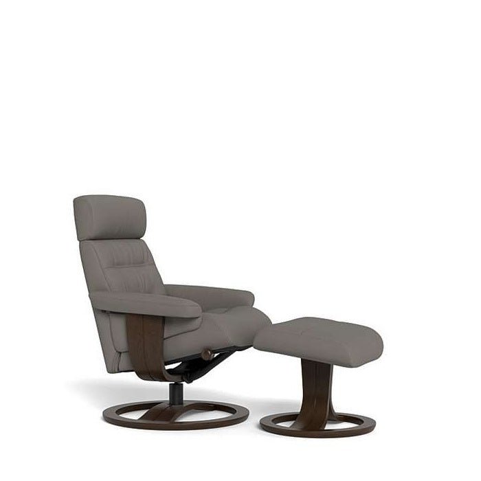 La - Z - Boy Royal Recliner + Footstool - Paulas Home & Living