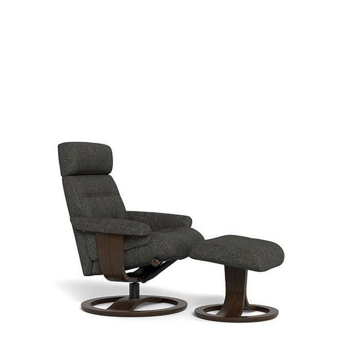 La - Z - Boy Royal Recliner + Footstool - Paulas Home & Living