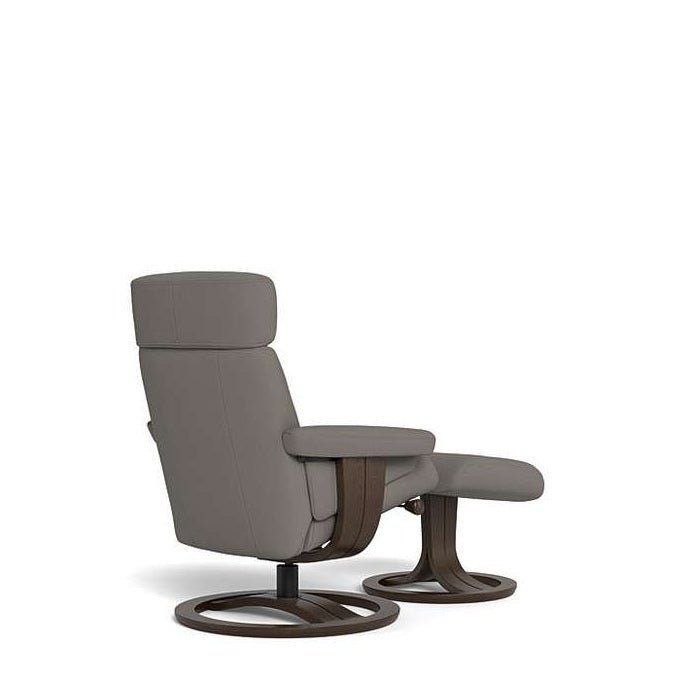 La - Z - Boy Royal Recliner + Footstool - Paulas Home & Living