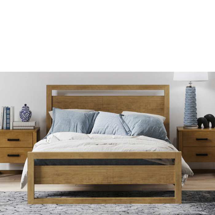 Larry Slatframe with Mid Foot - Double to Super King - Paulas Home & Living