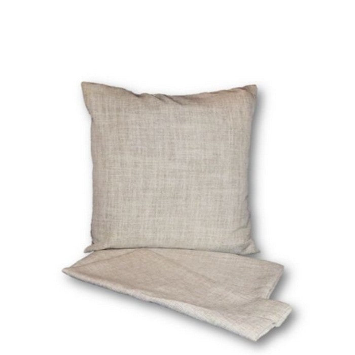 Linen Look Cushion - Cream - Paulas Home & Living