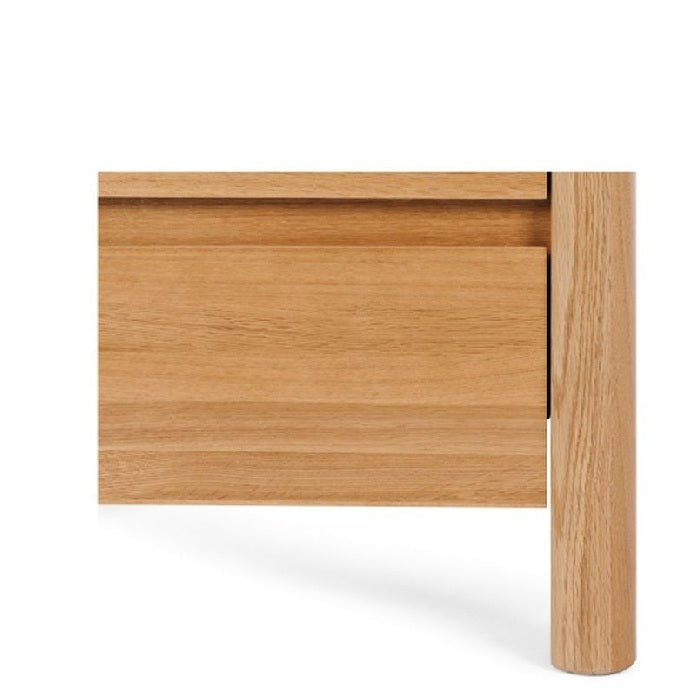 Meiko 2 Dr Bedside - Oak - Paulas Home & Living