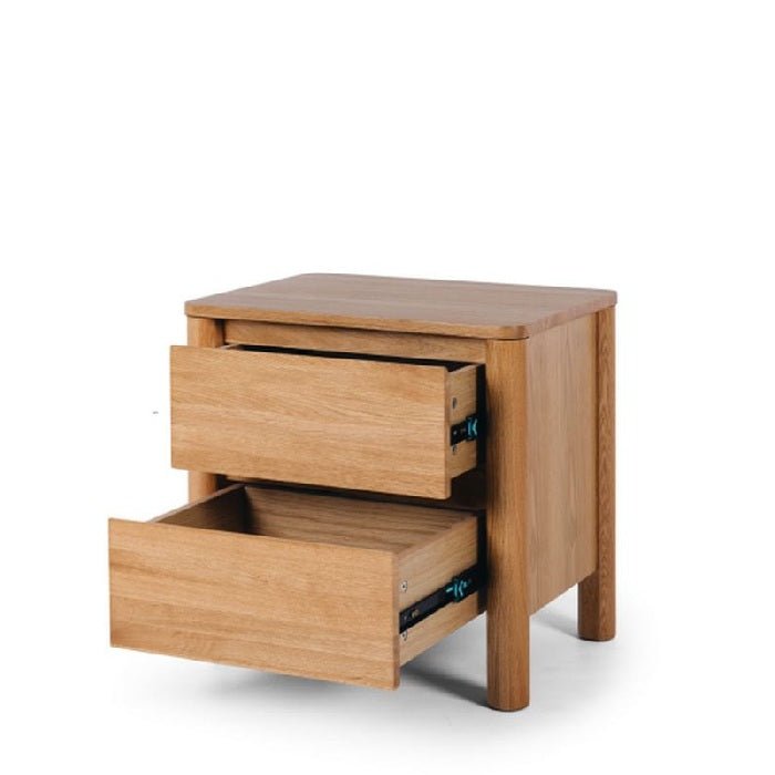 Meiko 2 Dr Bedside - Oak - Paulas Home & Living