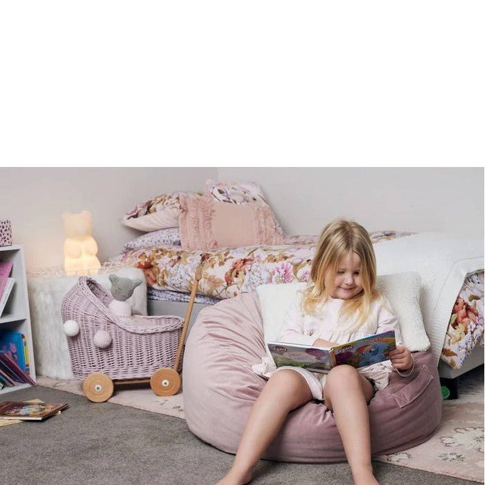 Millo Pebble foam lounger / ottoman (Great for Kids) - Paulas Home & Living