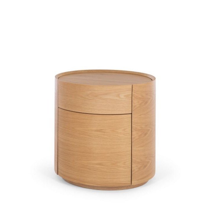 Muse 2 Dr Bedside - Oak Top & Oak - Paulas Home & Living