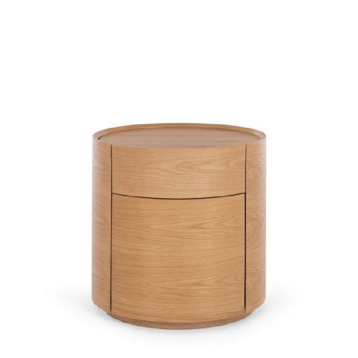 Muse 2 Dr Bedside - Oak Top & Oak - Paulas Home & Living
