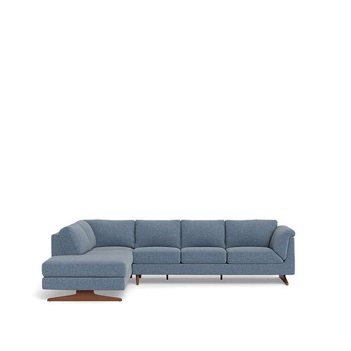 Nash 3 Seater with LHF Corner Chaise in Fabric - Paulas Home & Living