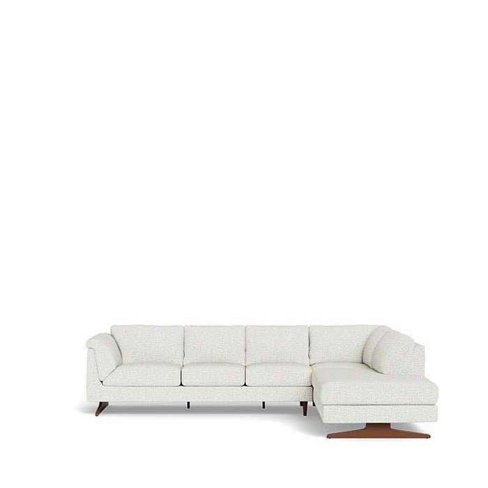 Nash 3 Seater with RHF Corner Chaise in Fabric - Paulas Home & Living