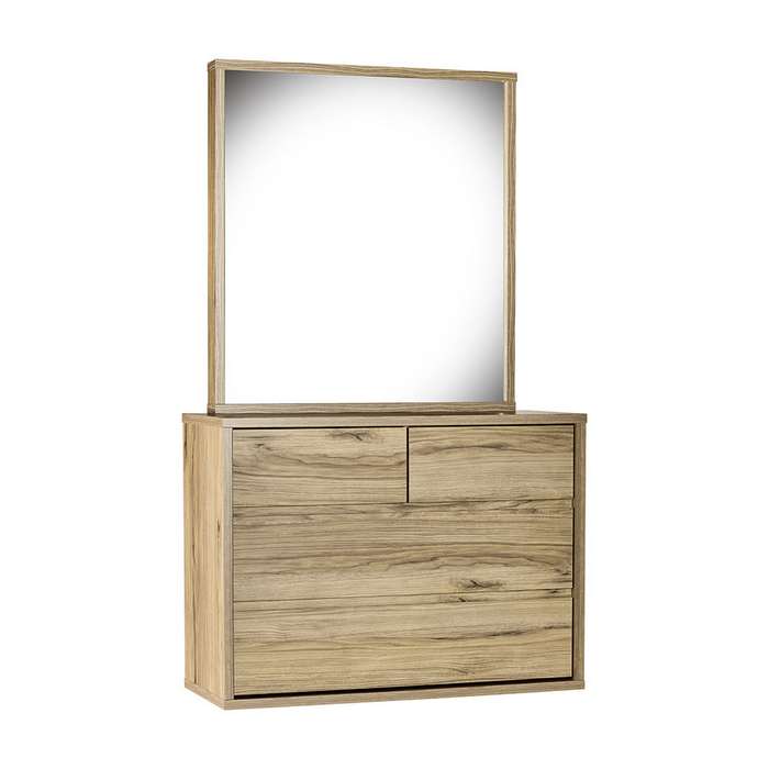 Nico 4 Drawer Dresser with Mirror - Paulas Home & Living