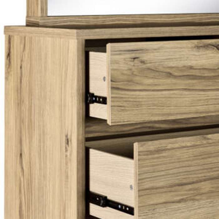 Nico 4 Drawer Dresser with Mirror - Paulas Home & Living