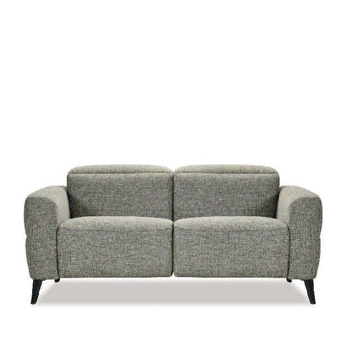 Nina 2 Seater Recliner Sofa - Milan Green fabric - Paulas Home & Living