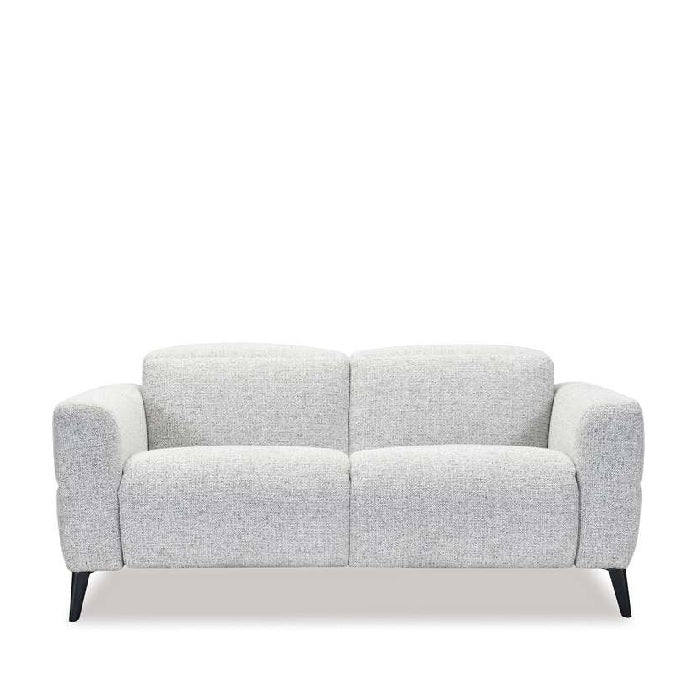 Nina 2 Seater Recliner Sofa - Milan Pepper fabric - Paulas Home & Living