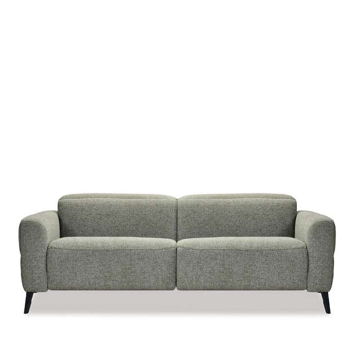 Nina 2.5 Seater Recliner Sofa - Milan Green fabric - Paulas Home & Living