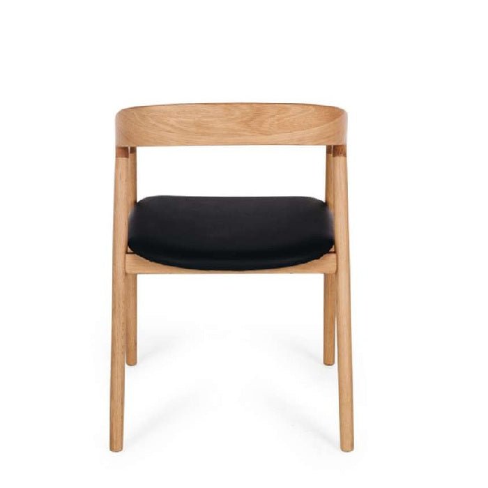 Nora Dining Chair - Natural Oak PU - Paulas Home & Living