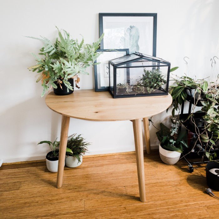 Nordik Dropleaf Table 1000dia (Seats 2-4) - Paulas Home & Living