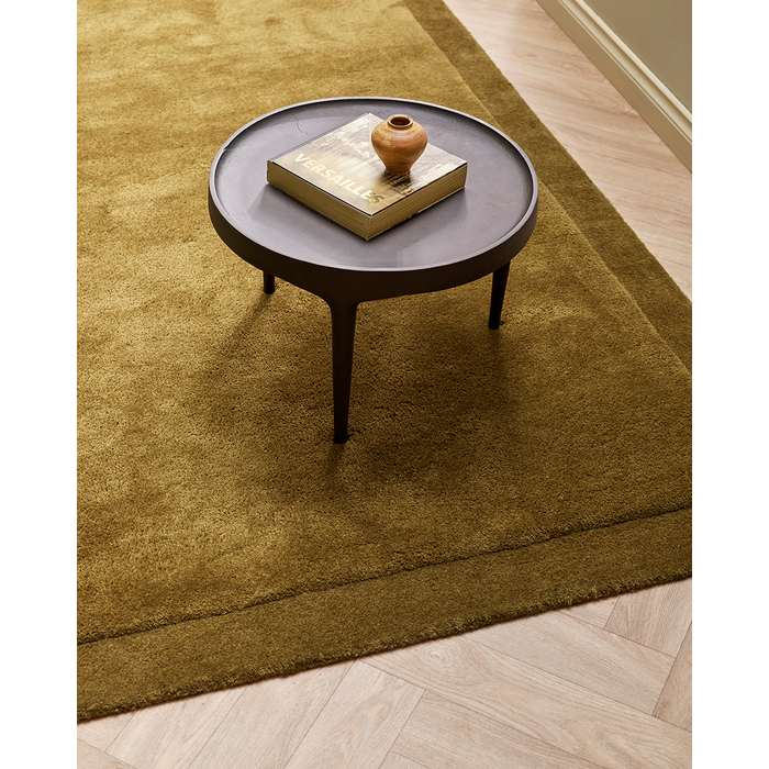 Norfolk Floor Rug - Olive (100% Wool) - Paulas Home & Living