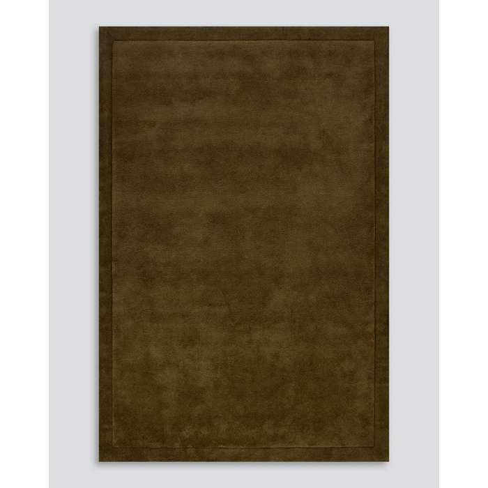 Norfolk Floor Rug - Olive (100% Wool) - Paulas Home & Living