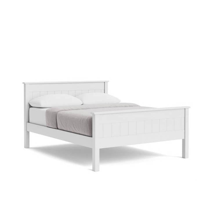 Northville Slatframe with Panelled headboard - High Foot - Paulas Home & Living