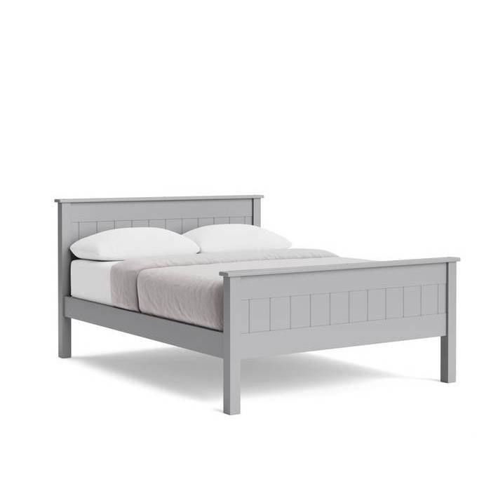 Northville Slatframe with Panelled headboard - High Foot - Paulas Home & Living