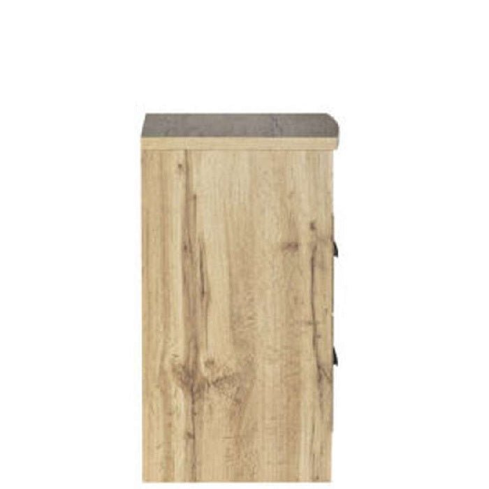 Nova Bedside 2 Drawer (Tall 680h) - Paulas Home & Living