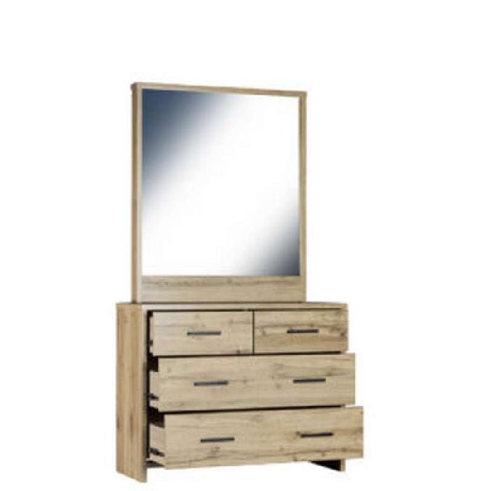 Nova Dresser and Mirror 4 Drawer - Paulas Home & Living