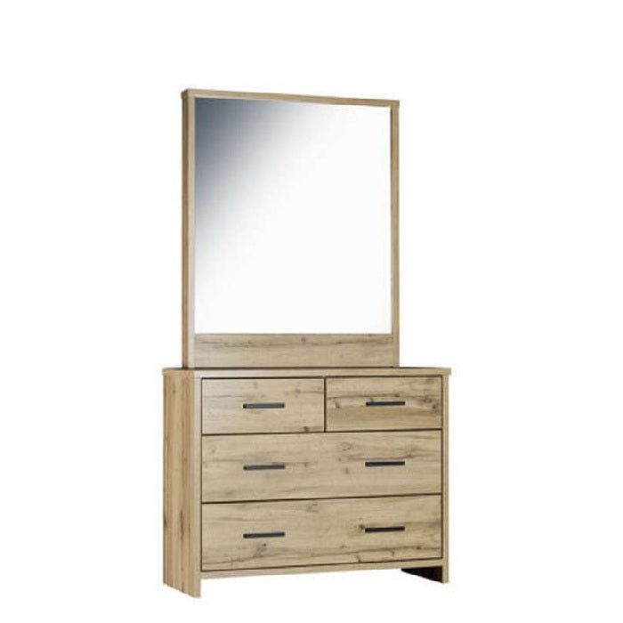 Nova Dresser and Mirror 4 Drawer - Paulas Home & Living