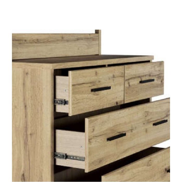 Nova Dresser and Mirror 4 Drawer - Paulas Home & Living